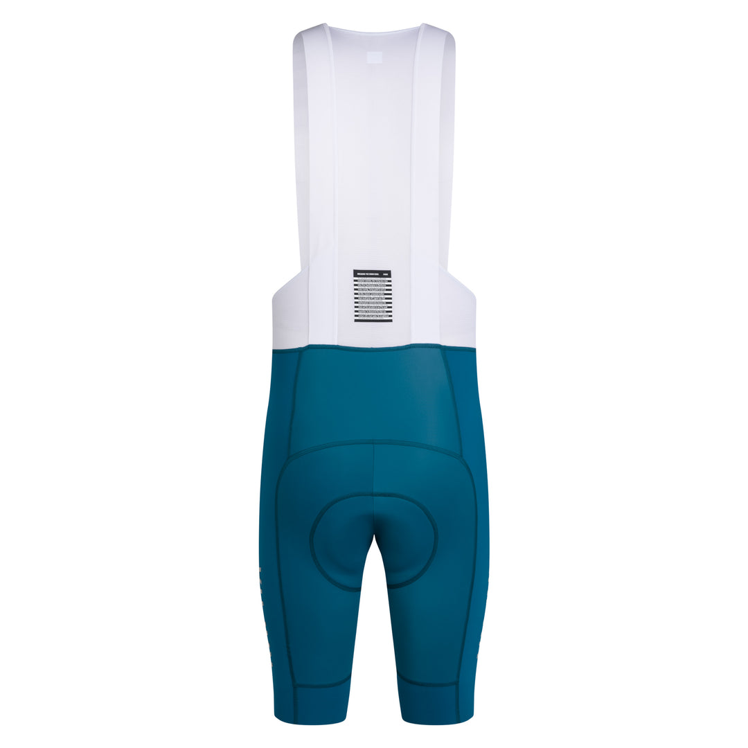 Rapha Men's Pro Team Bib Shorts - Reaction-diffusion (Slate Blue/White) - Dragonspine Cycling