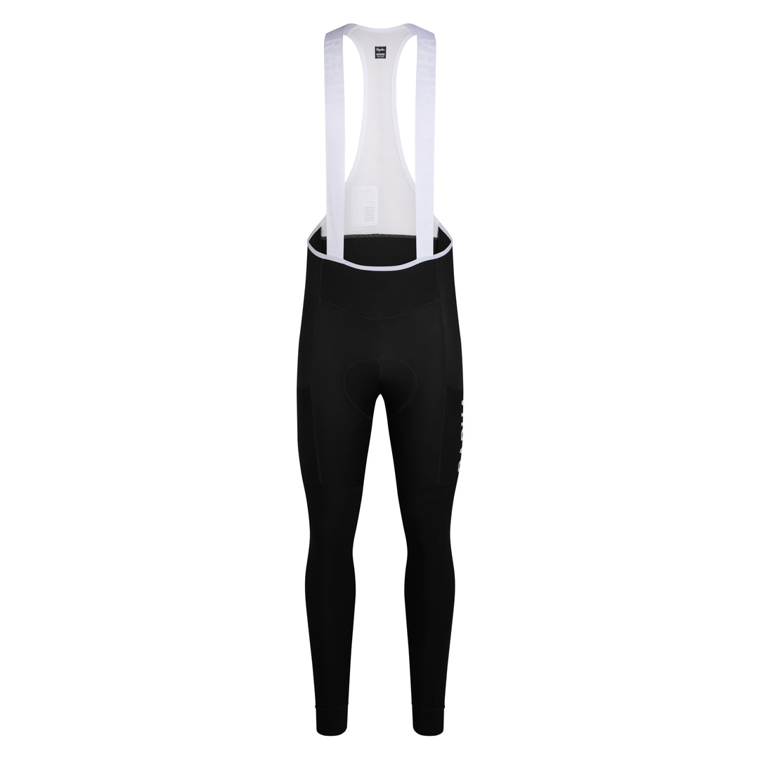 Rapha Men's Pro Team Lightweight Cargo Tights (Black/White) - Dragonspine Cycling