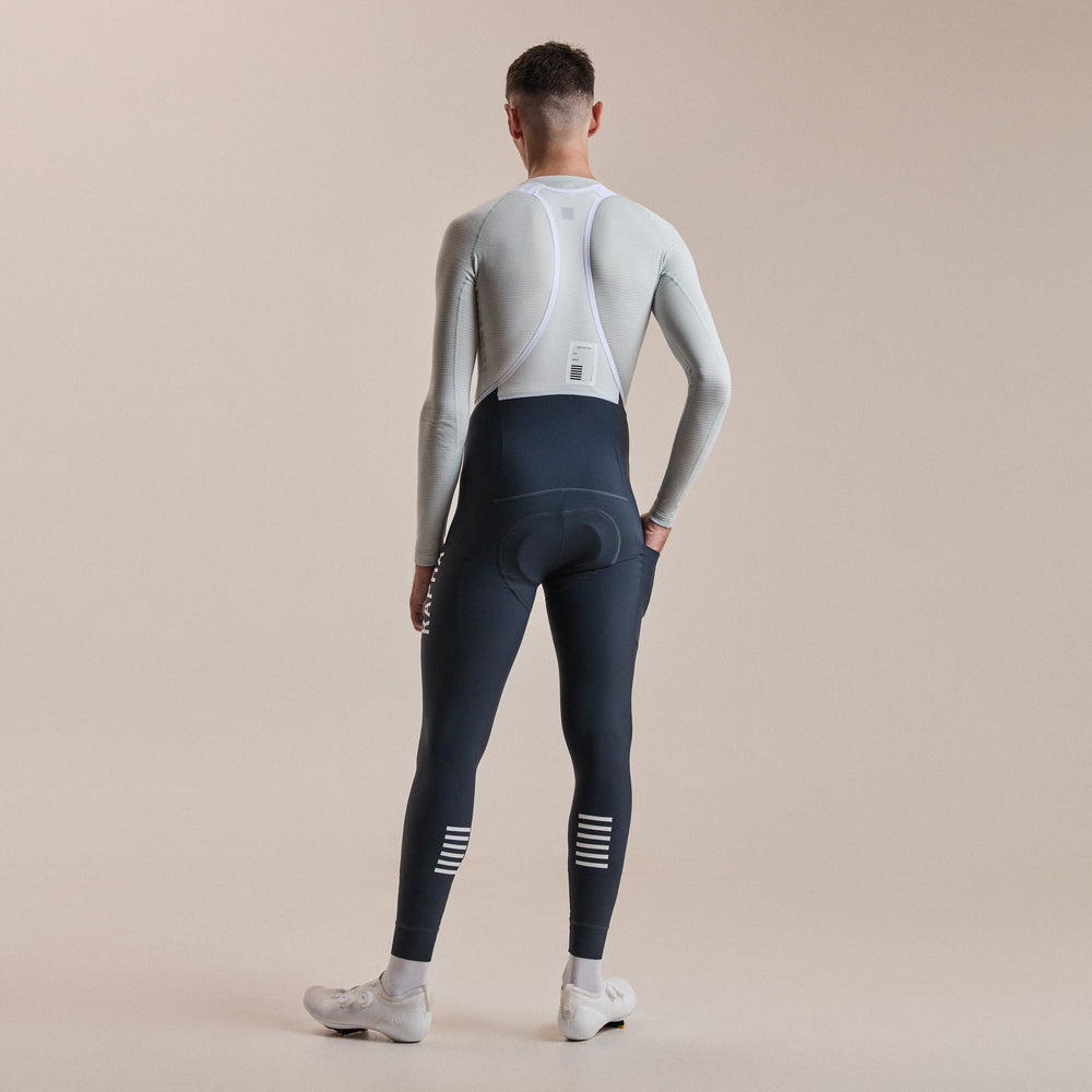 Rapha Men's Pro Team Lightweight Cargo Tights (Carbon/White) - Dragonspine Cycling