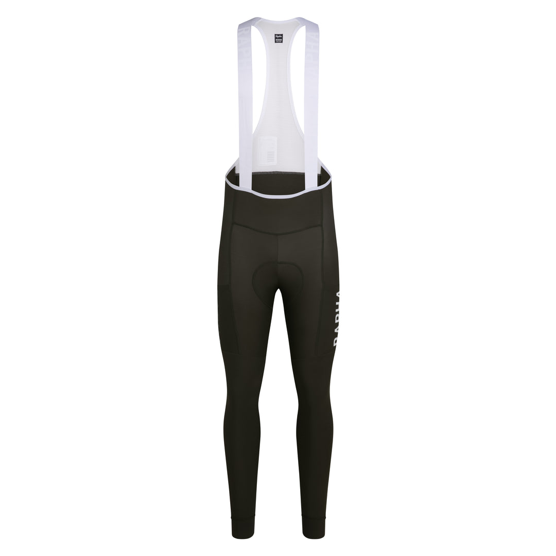 Rapha Men's Pro Team Lightweight Cargo Tights (Bottle Green/White) - Dragonspine Cycling