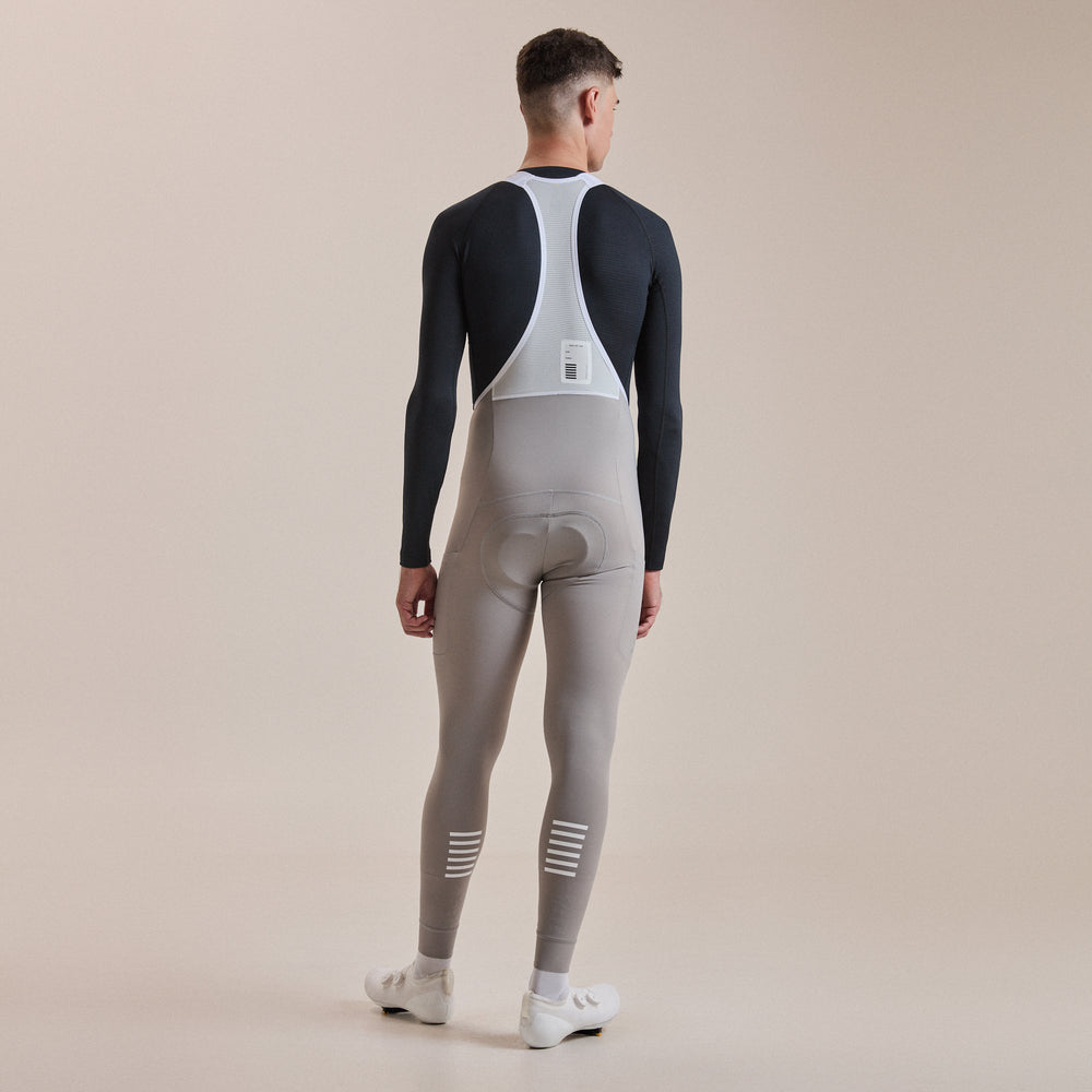 Rapha Men's Pro Team Lightweight Cargo Tights (Smoky Silver/White) - Dragonspine Cycling