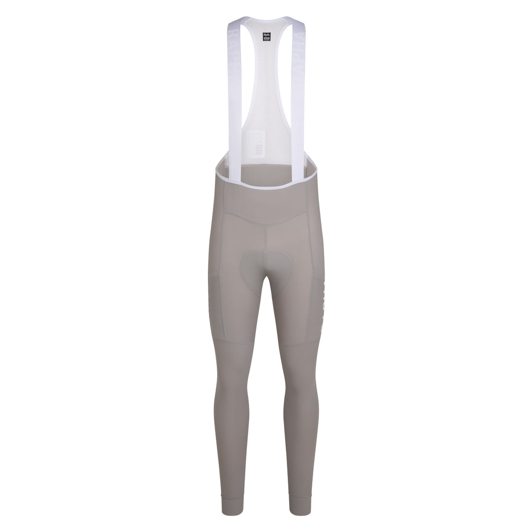 Rapha Men's Pro Team Lightweight Cargo Tights (Smoky Silver/White) - Dragonspine Cycling