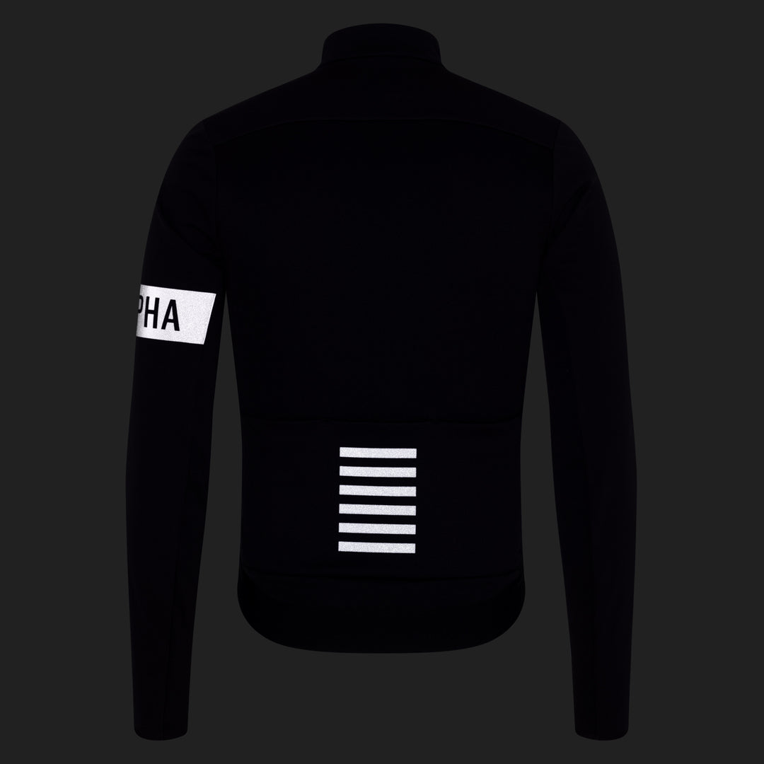 Rapha Men's Pro Team Thermal Jacket (Black/Black) - Dragonspine Cycling