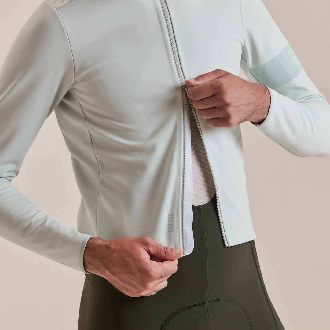 Rapha Men's Pro Team Thermal Jacket (Grey/Grey) - Dragonspine Cycling