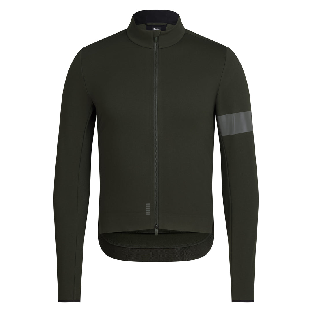 Rapha Men's Pro Team Thermal Jacket (Bottle Green/Bottle Green) - Dragonspine Cycling