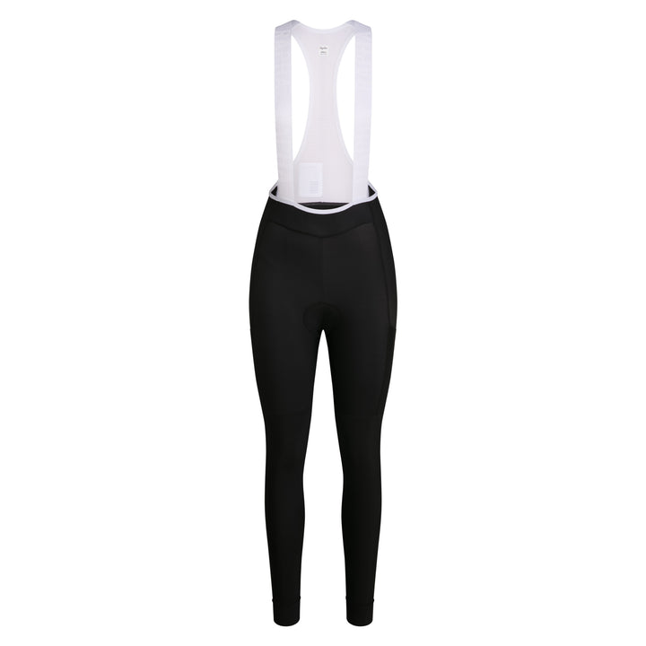 Rapha Women's Pro Team Lightweight Cargo Tights (Black/White) - Dragonspine Cycling