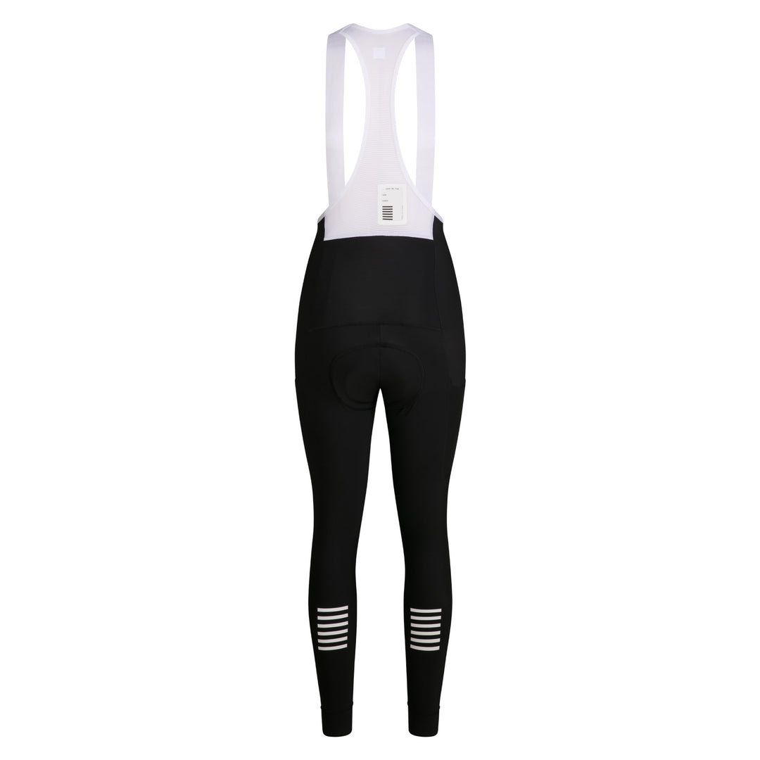 Rapha Women's Pro Team Lightweight Cargo Tights (Black/White) - Dragonspine Cycling