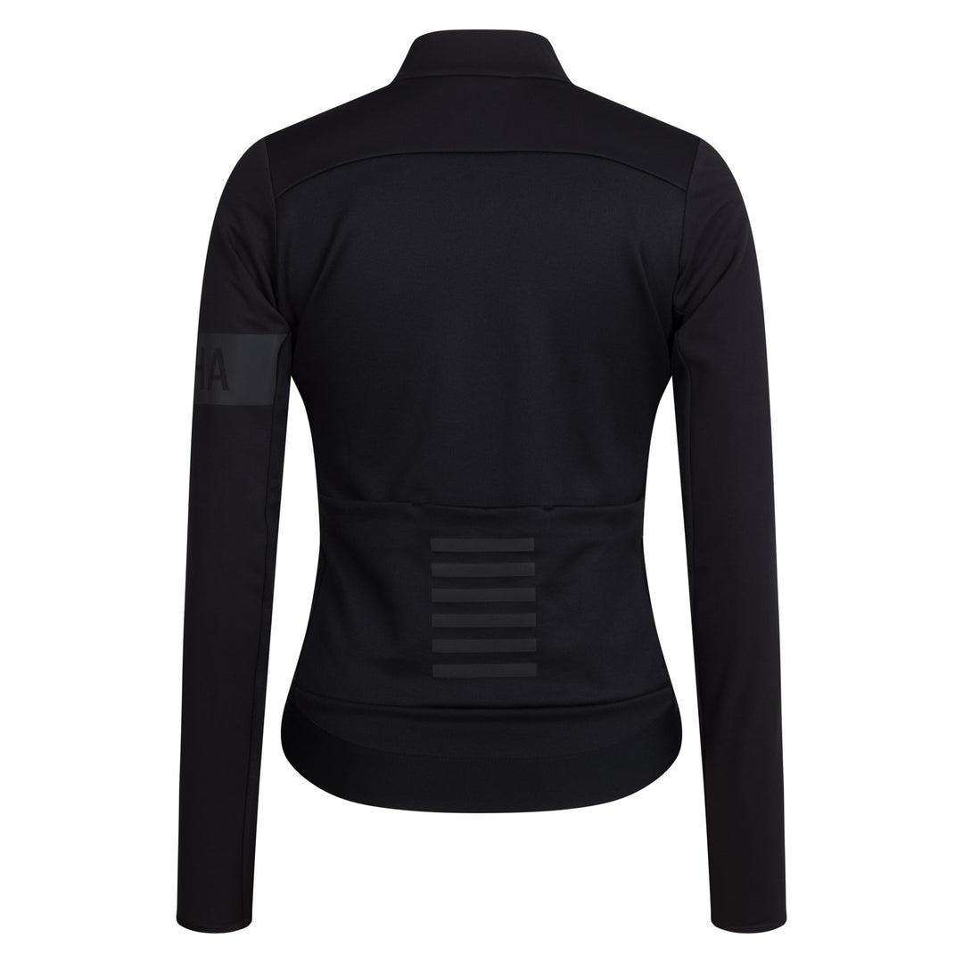 Rapha Women's Pro Team Thermal Jacket (Black/Black) - Dragonspine Cycling