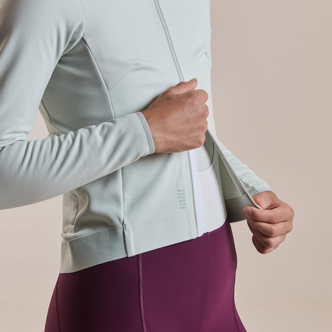 Rapha Women's Pro Team Thermal Jacket (Grey/Grey) - Dragonspine Cycling