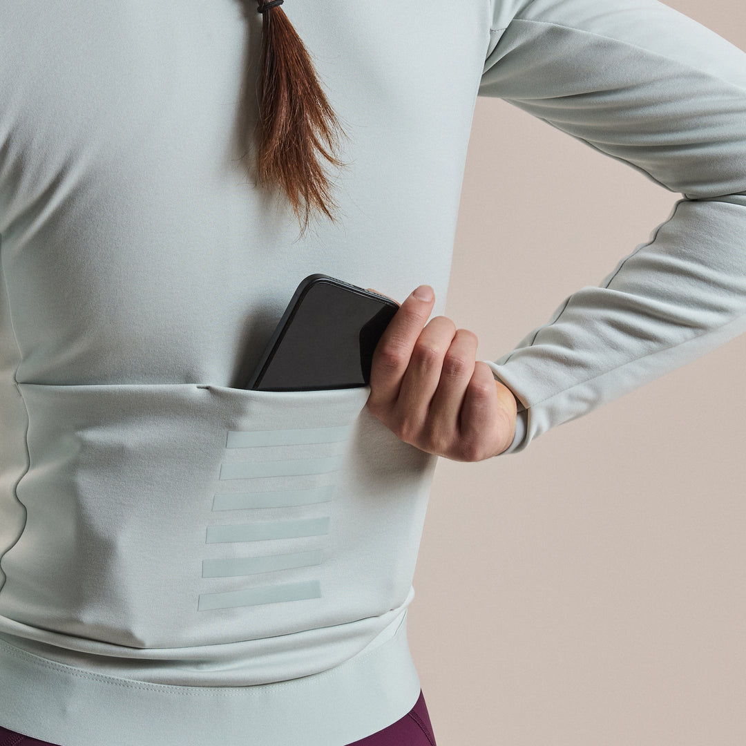 Rapha Women's Pro Team Thermal Jacket (Grey/Grey) - Dragonspine Cycling