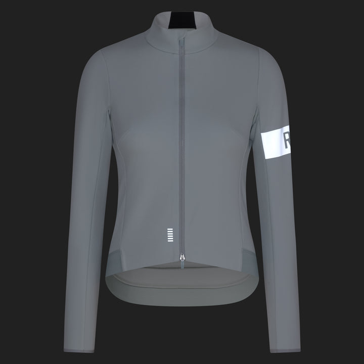 Rapha Women's Pro Team Thermal Jacket (Grey/Grey) - Dragonspine Cycling
