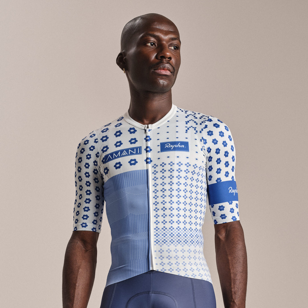 Rapha AMANI Men's Pro Team Rouleur Jersey (Multicolour) - Dragonspine Cycling