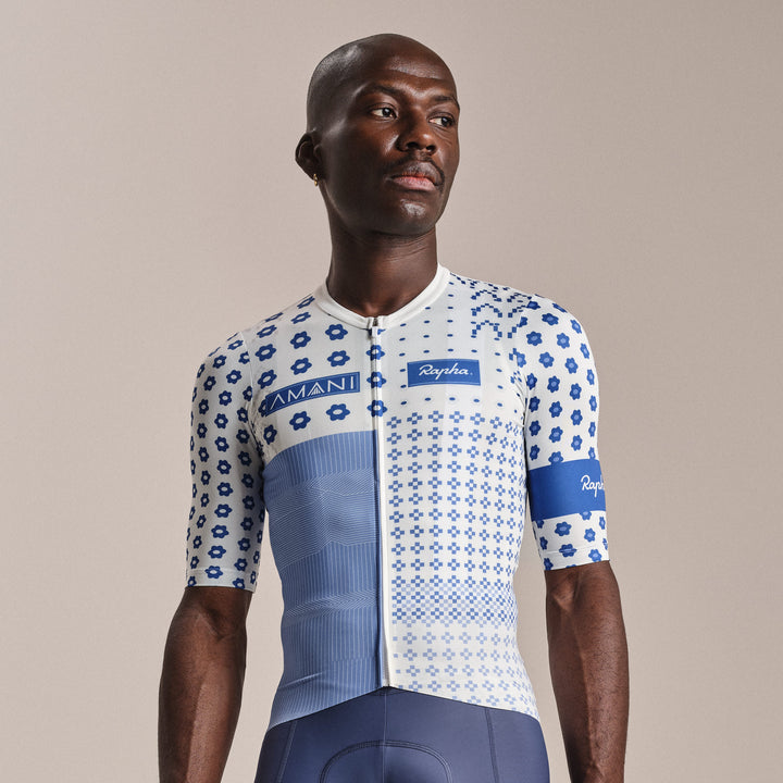 Rapha AMANI Men's Pro Team Rouleur Jersey (Multicolour) - Dragonspine Cycling