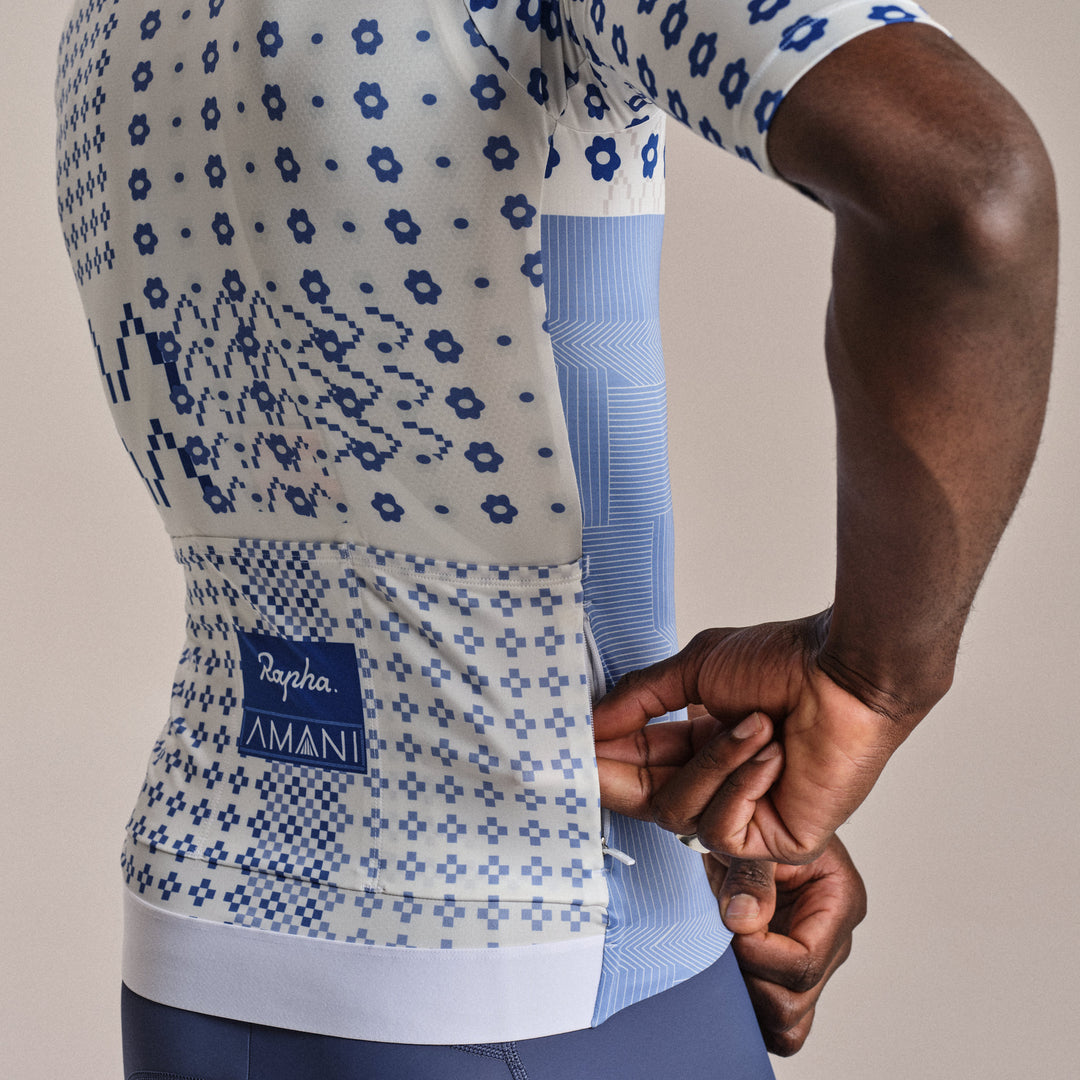Rapha AMANI Men's Pro Team Rouleur Jersey (Multicolour) - Dragonspine Cycling