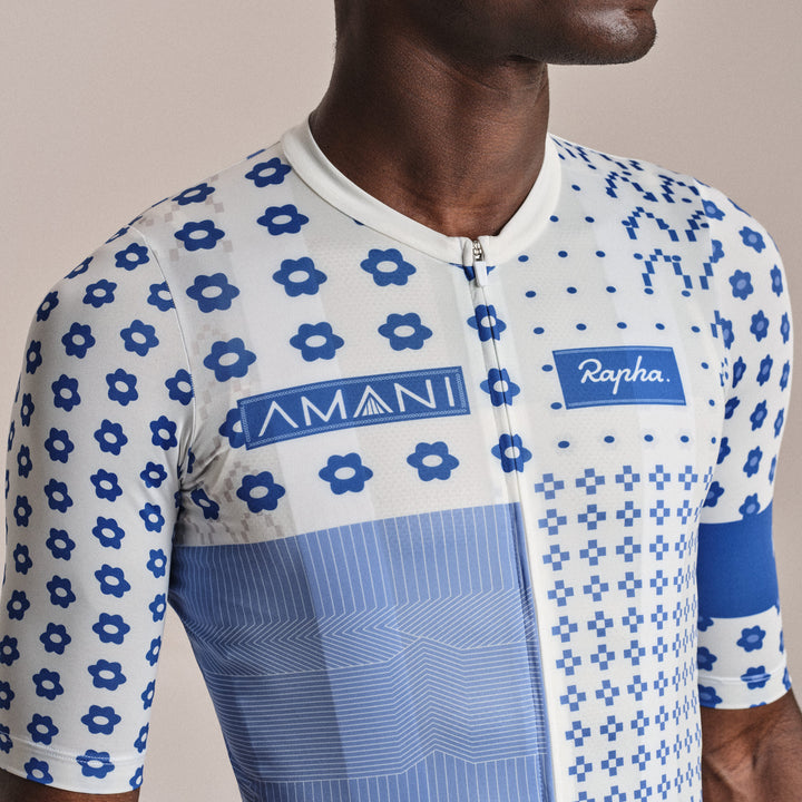 Rapha AMANI Men's Pro Team Rouleur Jersey (Multicolour) - Dragonspine Cycling