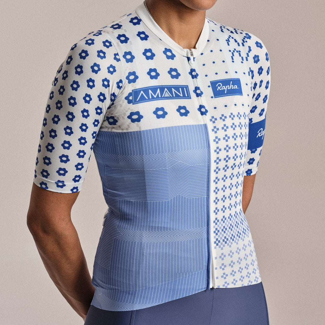 Rapha AMANI Women's Pro Team Rouleur Jersey (Multicolour) - Dragonspine Cycling