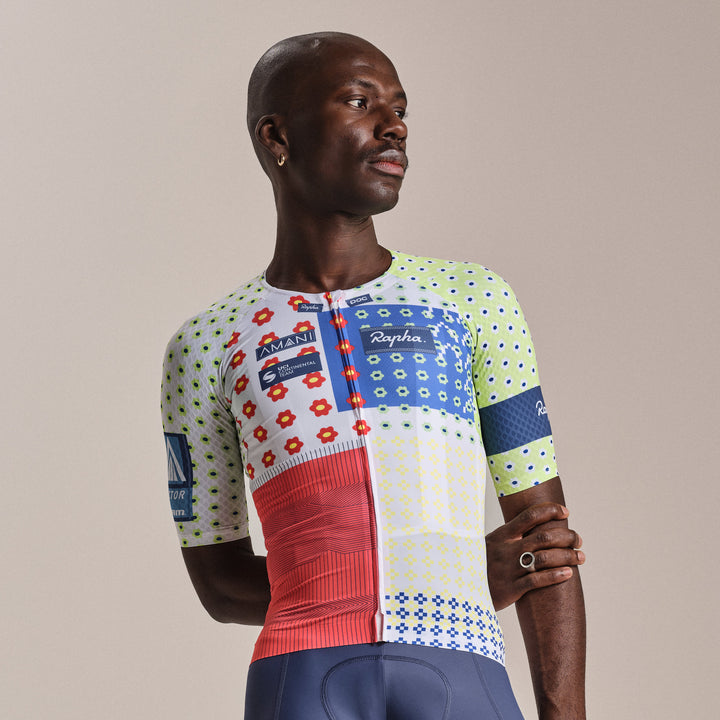 Rapha AMANI Men's Pro Team Aero Jersey (Multicolour) - Dragonspine Cycling