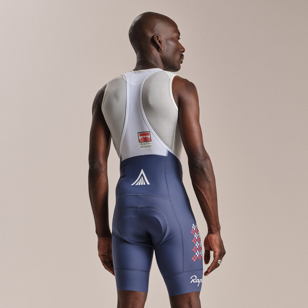 Rapha AMANI Men's Pro Team Training Bib Shorts (Multicolour) - Dragonspine Cycling