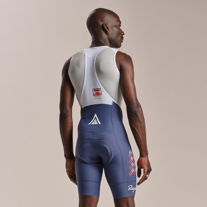 Rapha AMANI Men's Pro Team Training Bib Shorts (Multicolour) - Dragonspine Cycling