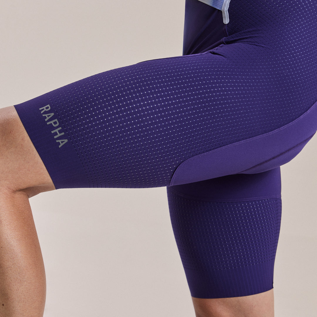 Rapha Men's Pro Team Ghost Suit - Ice Dye (Purple/White) - Dragonspine Cycling