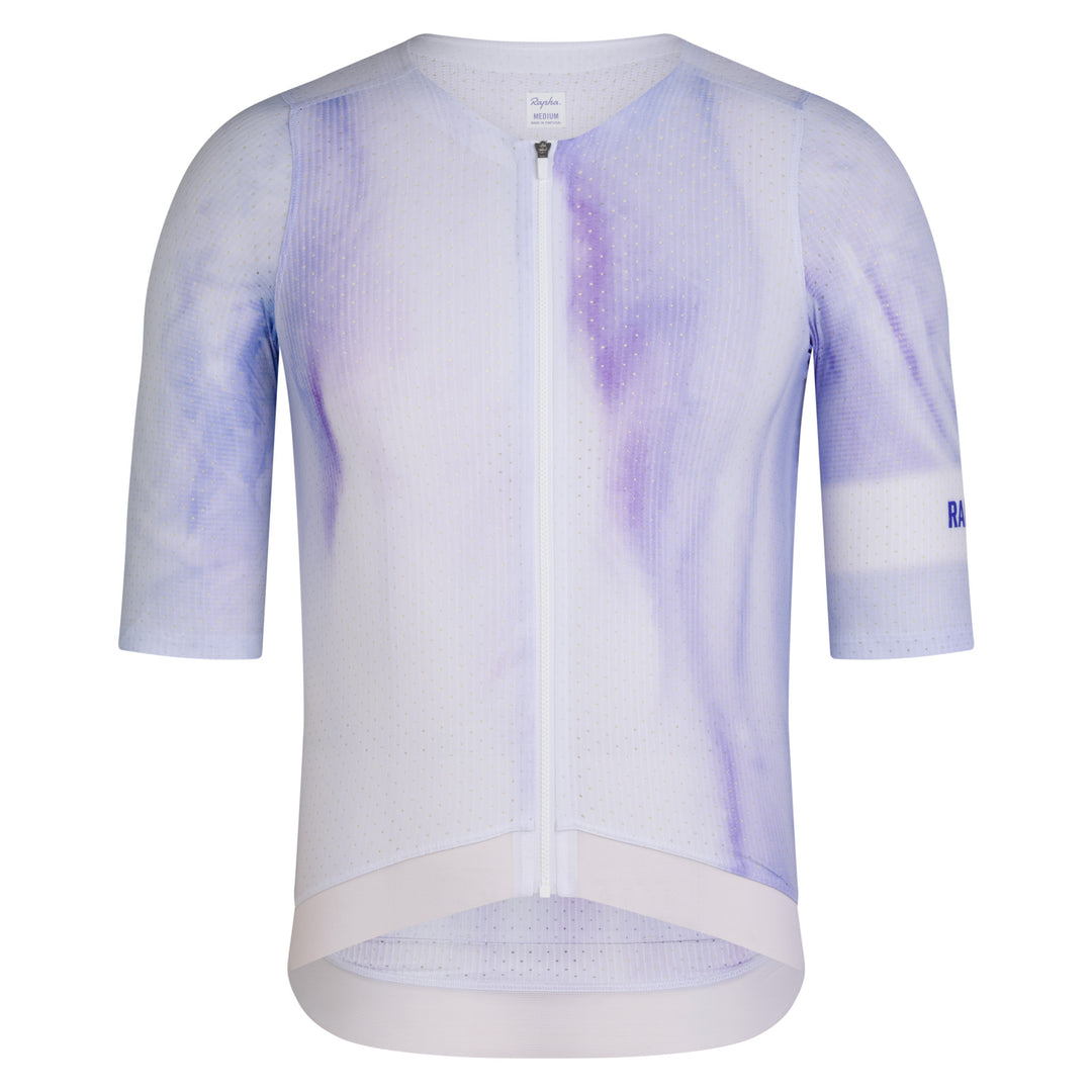 Rapha Men's Pro Team Ghost Air Jersey - Ice Dye (Purple/Carbon) - Dragonspine Cycling