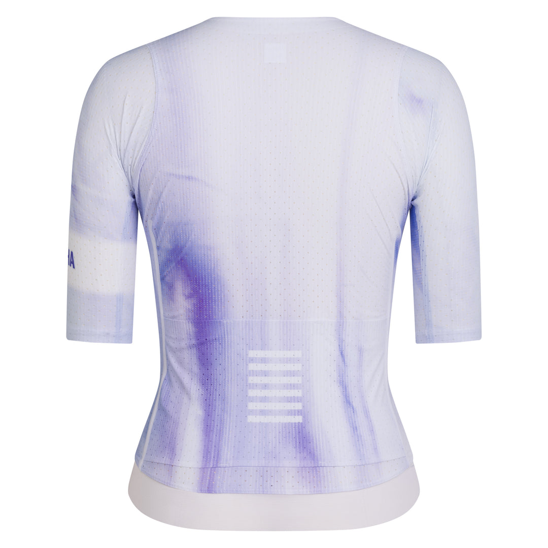 Rapha Women's Pro Team Ghost Air Jersey - Ice Dye (Purple/Carbon) - Dragonspine Cycling