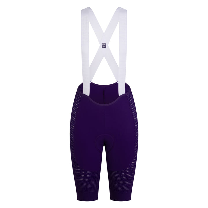 Rapha Women's Pro Team Ghost Bib Shorts - Long - Ice Dye (Purple/Carbon) - Dragonspine Cycling