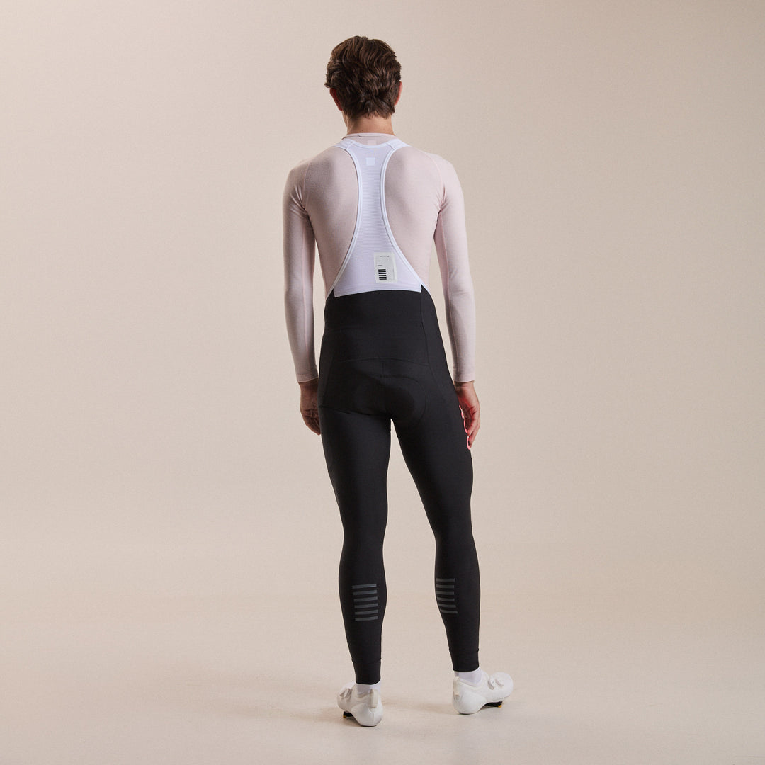 Rapha Men's RCC Pro Team Lightweight Cargo Tights (Black/High-Vis Pink) - Dragonspine Cycling