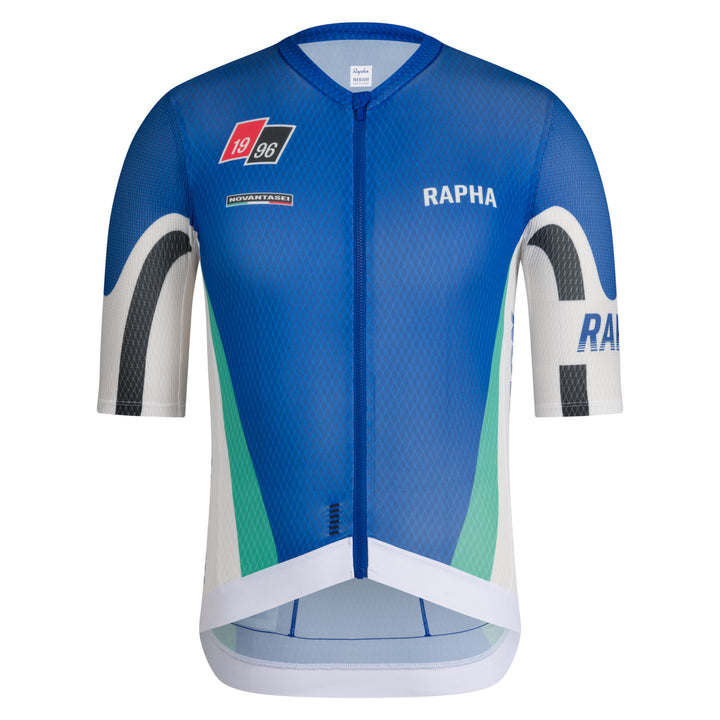 Rapha Men's Pro Team Jersey - Novantasei (White/Blue) - Dragonspine Cycling