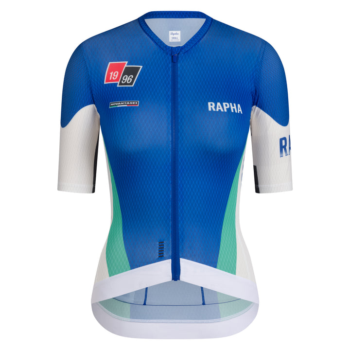 Rapha Women's Pro Team Jersey - Novantasei (White/Blue) - Dragonspine Cycling
