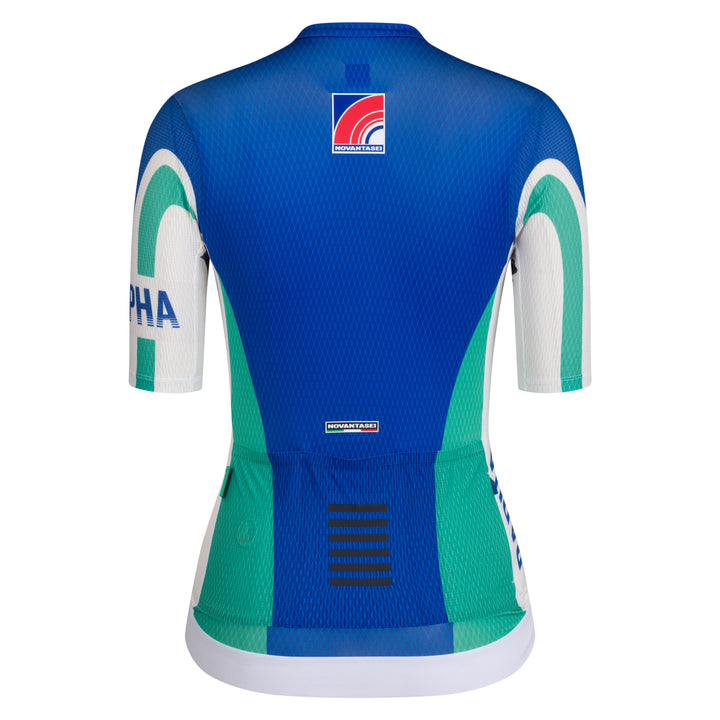 Rapha Women's Pro Team Jersey - Novantasei (White/Blue) - Dragonspine Cycling