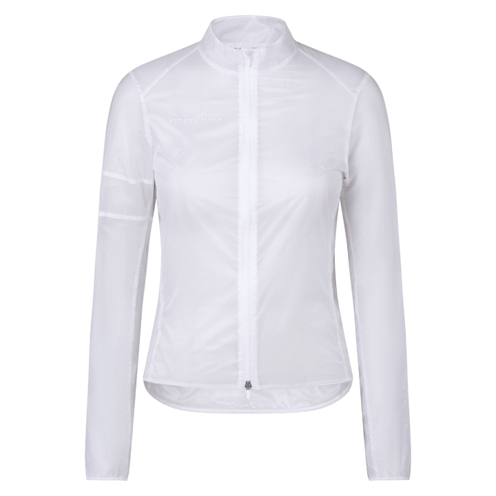 Rapha Women's Pro Team Wind Jacket - Novantasei (Transparent/White) - Dragonspine Cycling