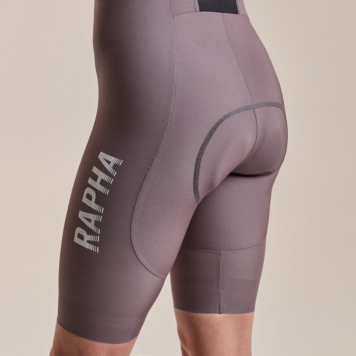 Rapha Women's Pro Team Raceweave Bib Short - Novantasei (Silver) - Dragonspine Cycling