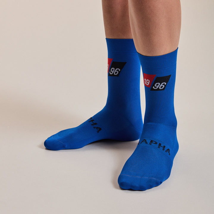 Rapha Pro Team Socks - Regular - Novantasei (Blue/Black) - Dragonspine Cycling