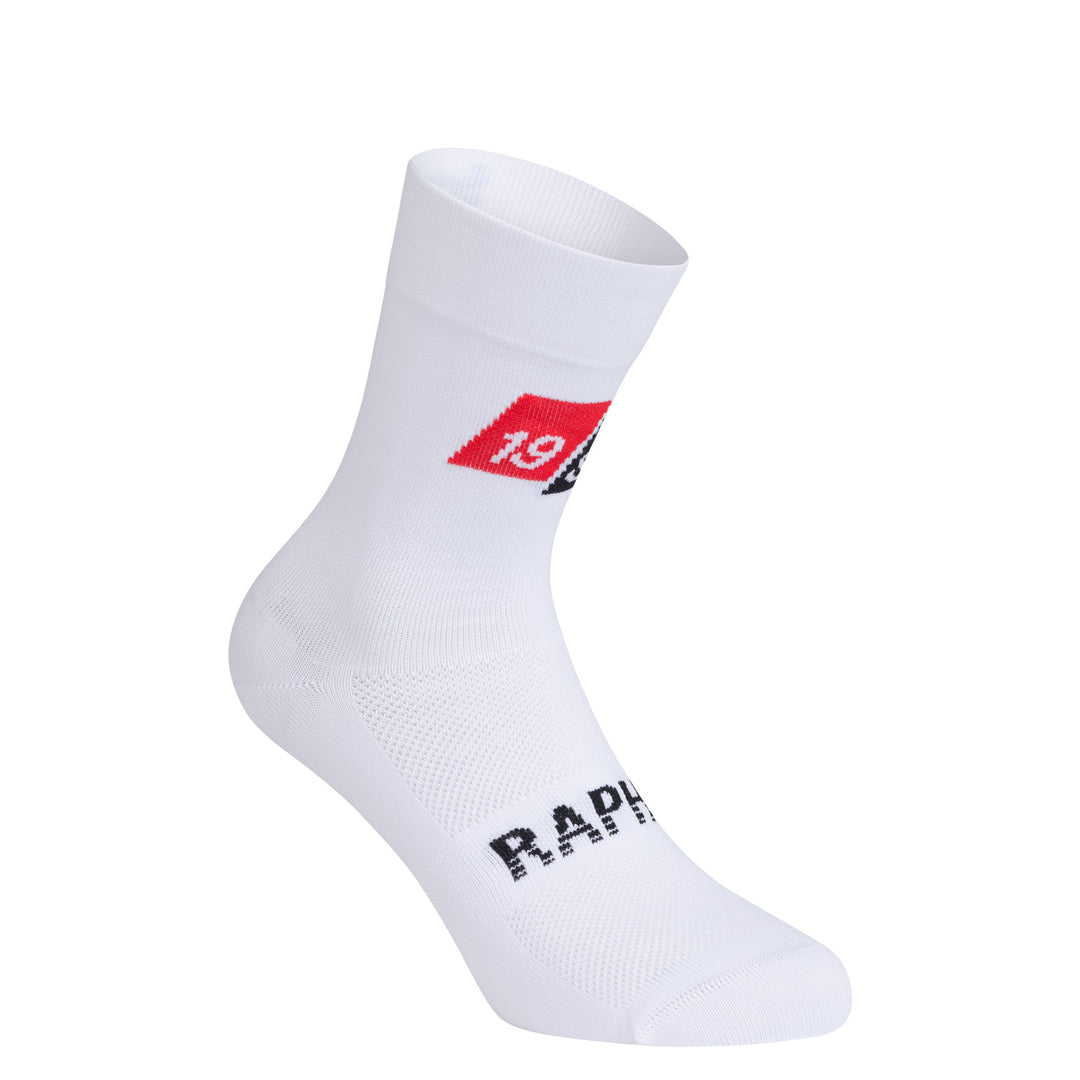 Rapha Pro Team Socks - Regular - Novantasei (White/Black) - Dragonspine Cycling