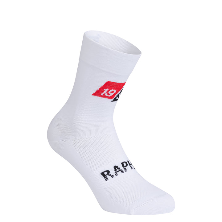 Rapha Pro Team Socks - Regular - Novantasei (White/Black) - Dragonspine Cycling