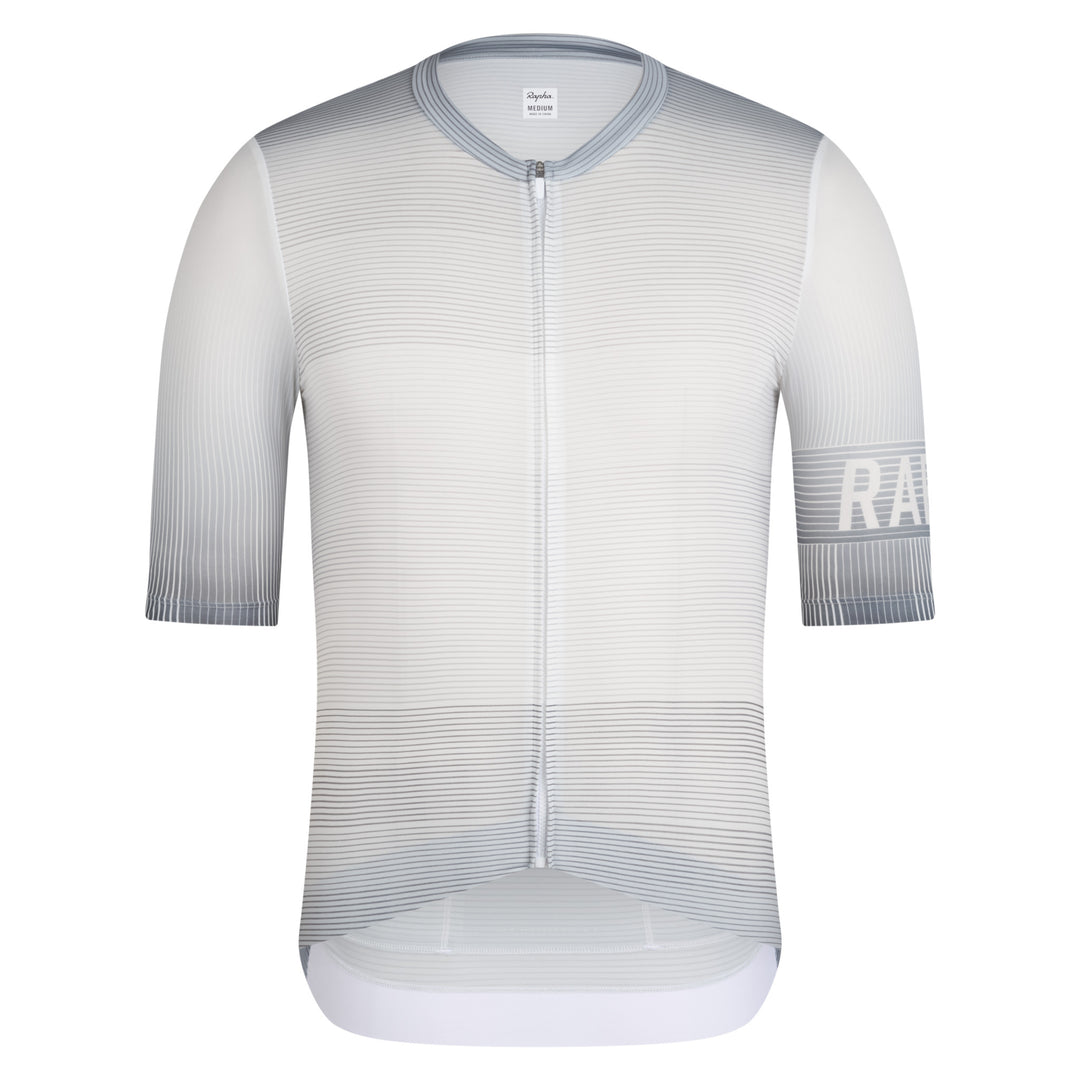 Rapha Men's Pro Team Rouleur Jersey - Lightspeed (White) - Dragonspine Cycling