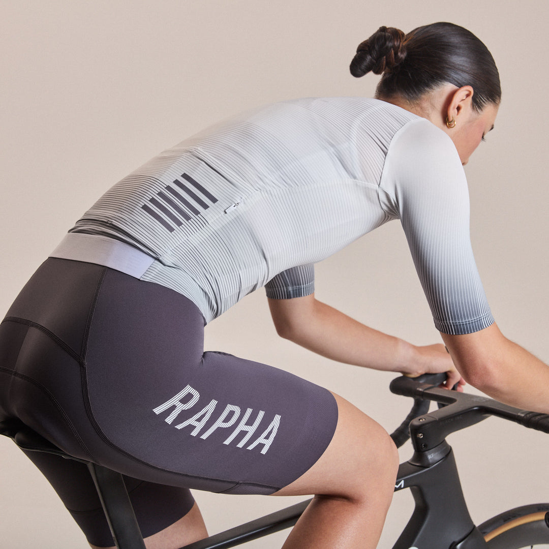 Rapha Women's Pro Team Rouleur Jersey - Lightspeed (White) - Dragonspine Cycling