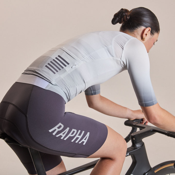 Rapha Women's Pro Team Rouleur Jersey - Lightspeed (White) - Dragonspine Cycling