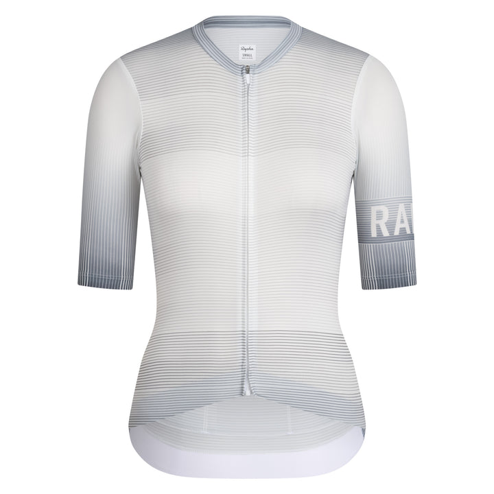 Rapha Women's Pro Team Rouleur Jersey - Lightspeed (White) - Dragonspine Cycling