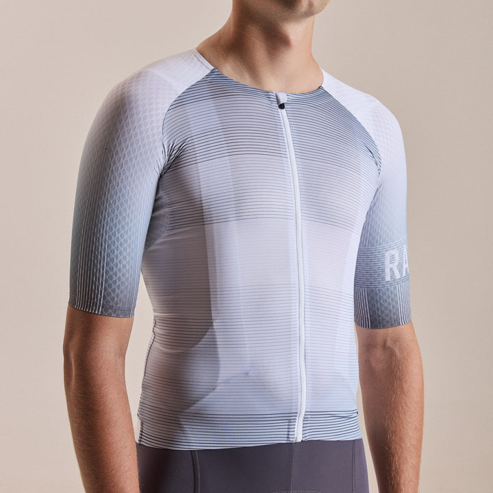 Rapha Men's Pro Team Aero Jersey - Lightspeed (White) - Dragonspine Cycling