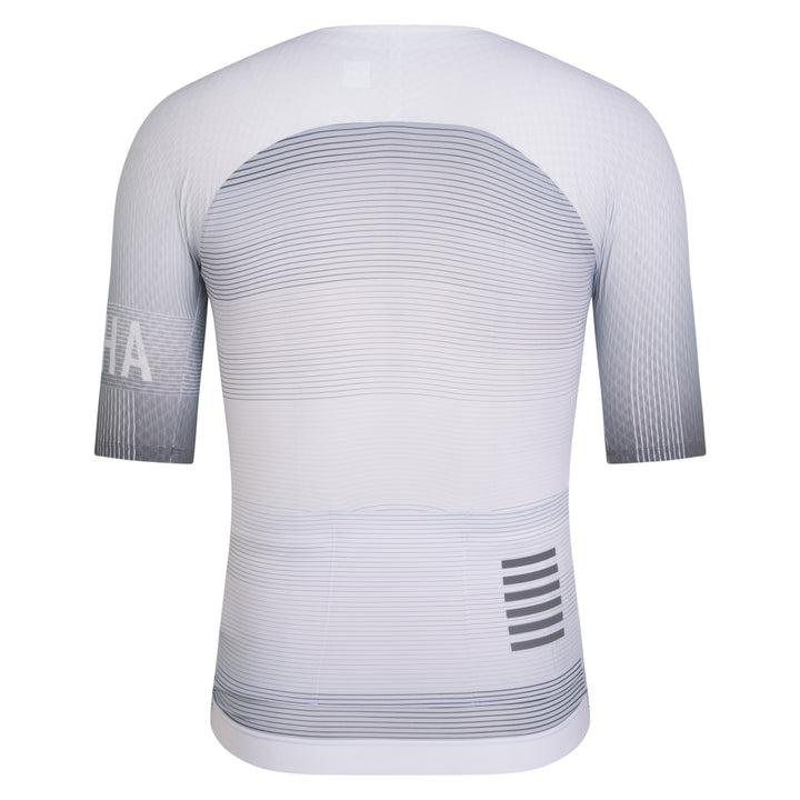Rapha Men's Pro Team Aero Jersey - Lightspeed (White) - Dragonspine Cycling