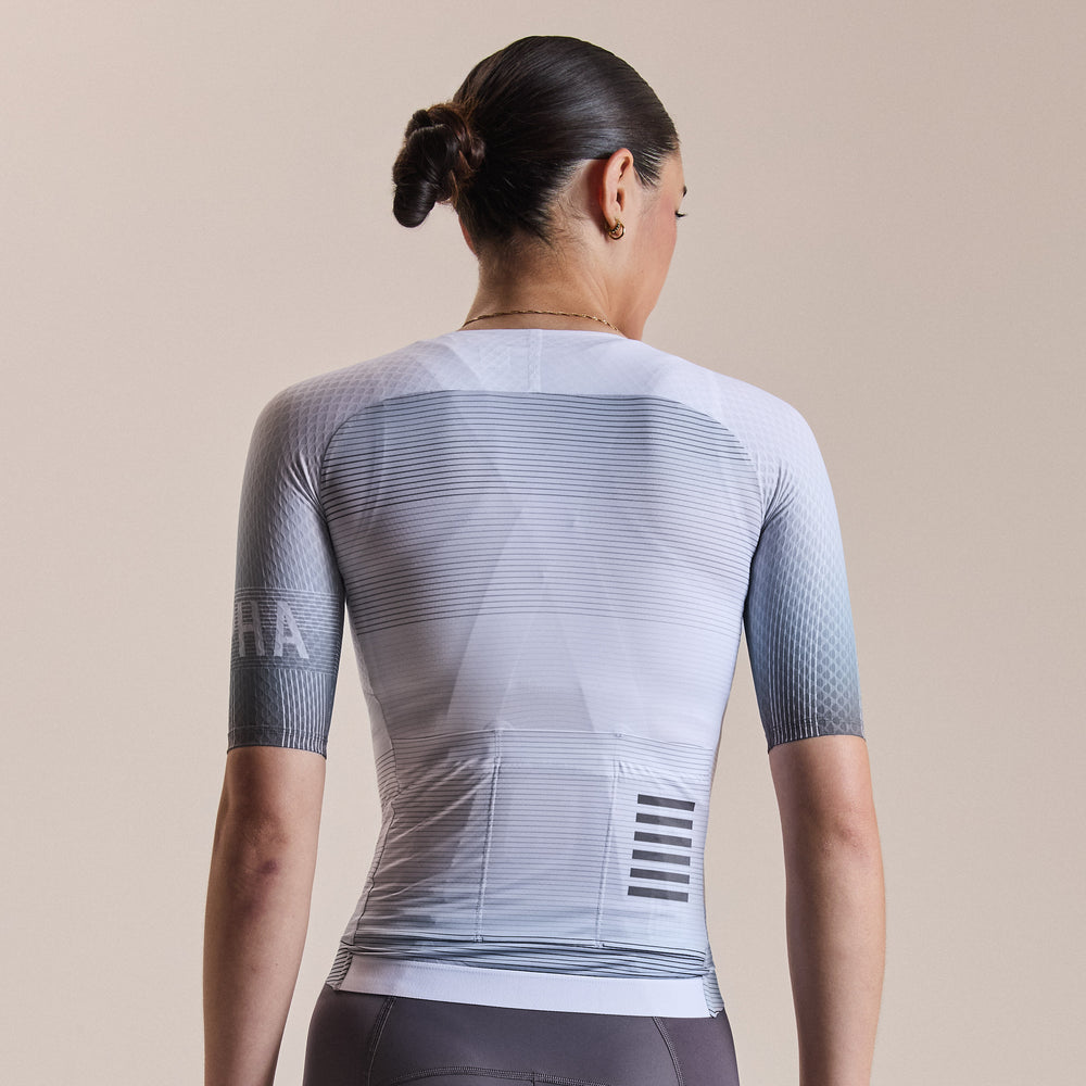 Rapha Women's Pro Team Aero Jersey - Lightspeed (White) - Dragonspine Cycling