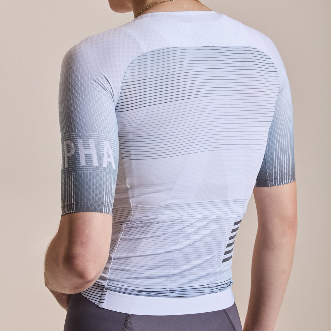Rapha Women's Pro Team Aero Jersey - Lightspeed (White) - Dragonspine Cycling