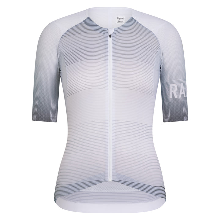 Rapha Women's Pro Team Aero Jersey - Lightspeed (White) - Dragonspine Cycling