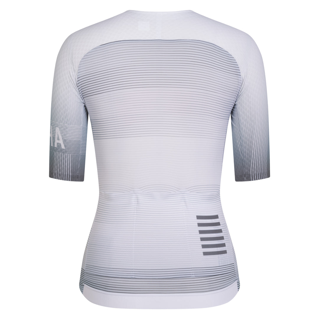 Rapha Women's Pro Team Aero Jersey - Lightspeed (White) - Dragonspine Cycling