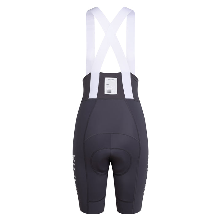 Rapha Women's Pro Team Bib Shorts III - Lightspeed (Iron Grey/White) - Dragonspine Cycling