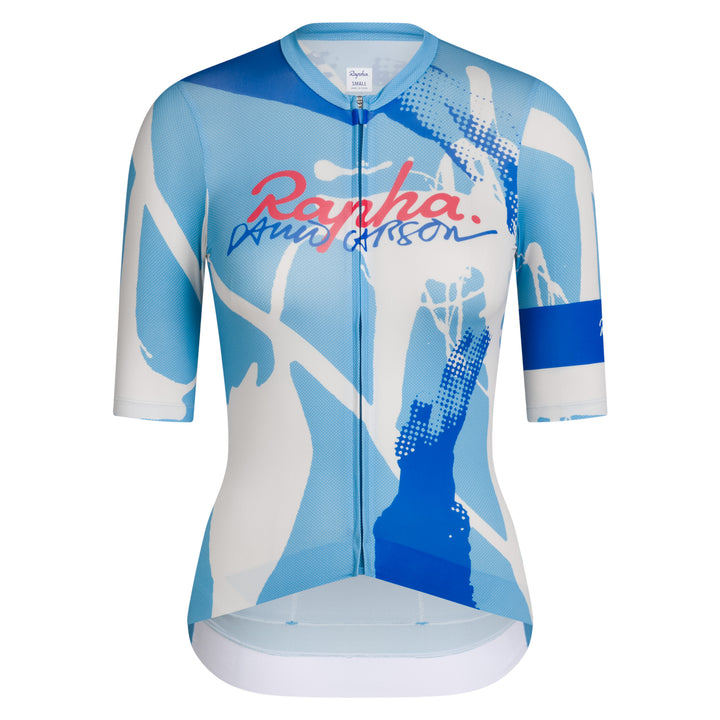 Rapha Rapha + David Carson Women's PT Rouleur Jersey (Cornflower/Cobalt) - Dragonspine Cycling