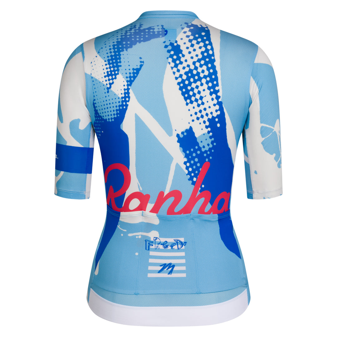 Rapha Rapha + David Carson Women's PT Rouleur Jersey (Cornflower/Cobalt) - Dragonspine Cycling
