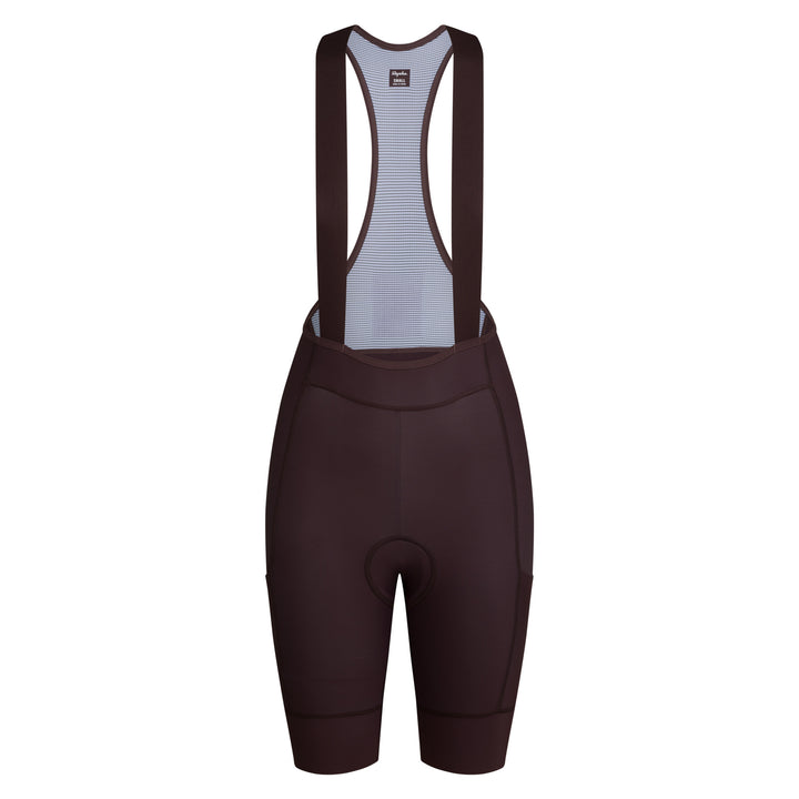 Rapha Rapha + David Carson Women's Pro Team Cargo Bib Shorts (Chocolate/Cobalt) - Dragonspine Cycling